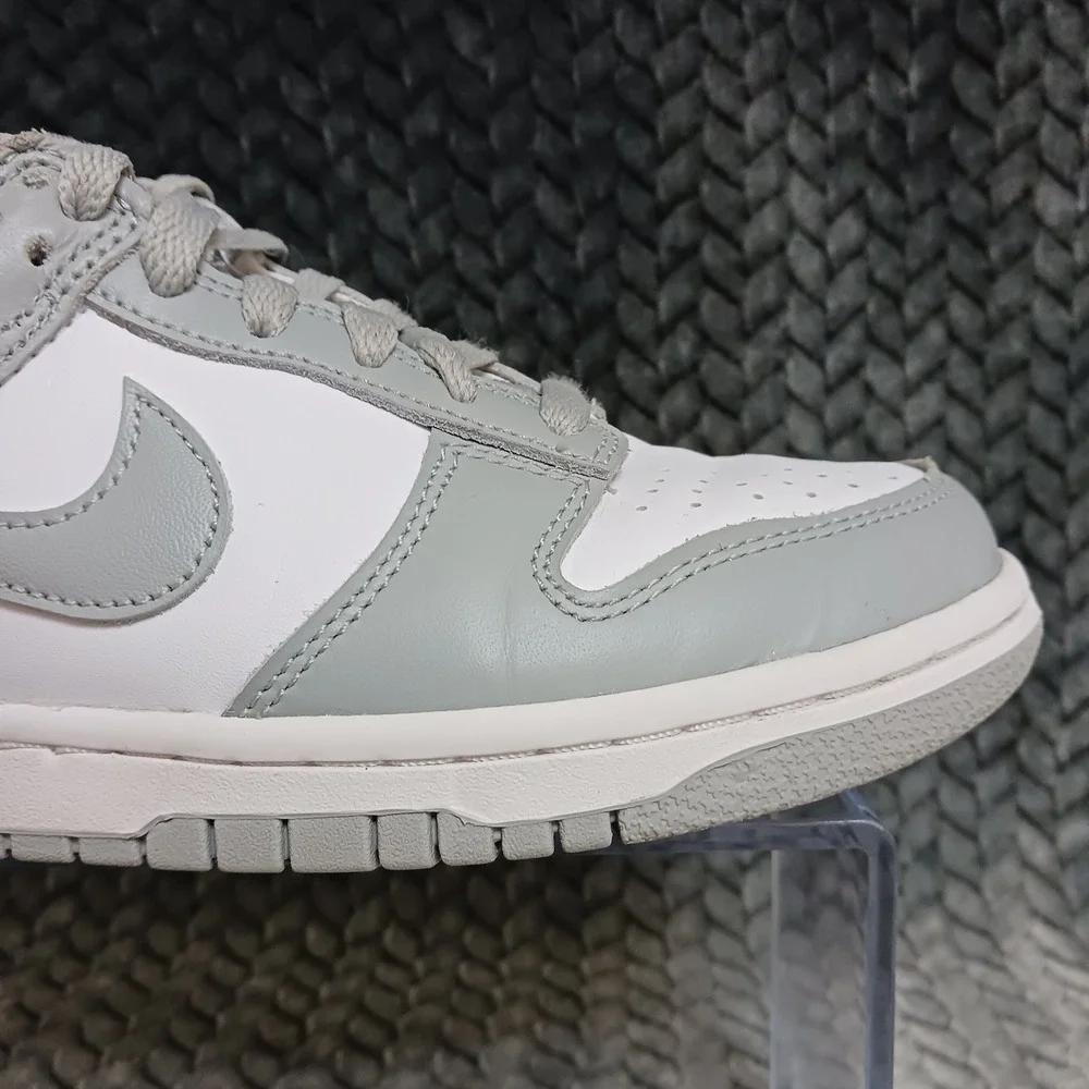 Nike Dunk Low GS White Light Smoke Grey Youth Sneakers Shoes Size 5.5Y